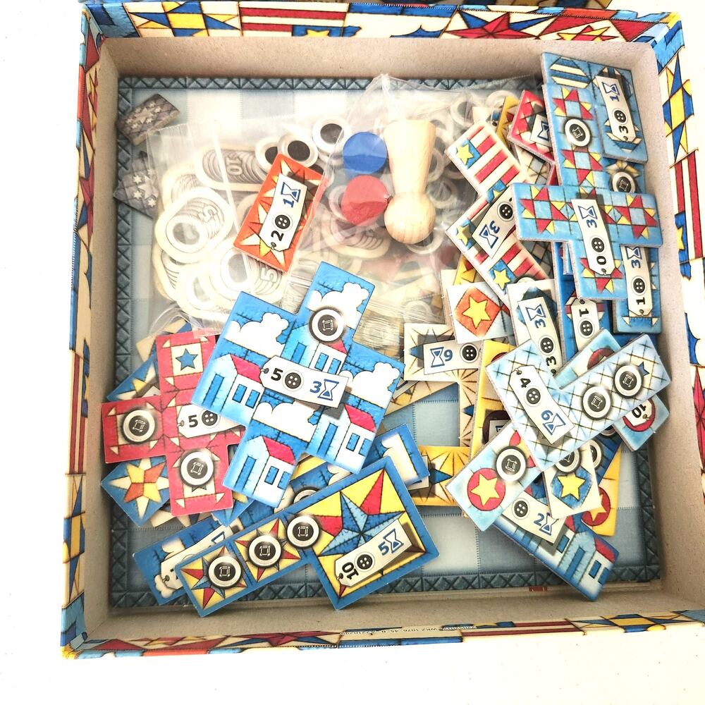 Patchwork Americana Edition Board Game by Lookout Games. Sealed Uwe Rosenberg - Picture 6 of 7